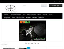 Tablet Screenshot of aggressiveguns.com